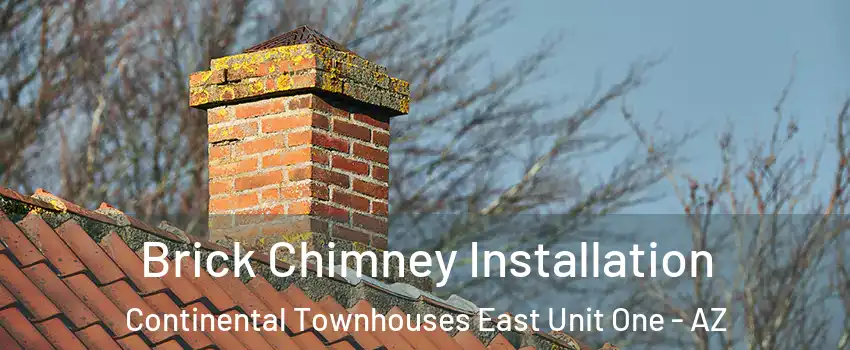 Brick Chimney Installation Continental Townhouses East Unit One - AZ