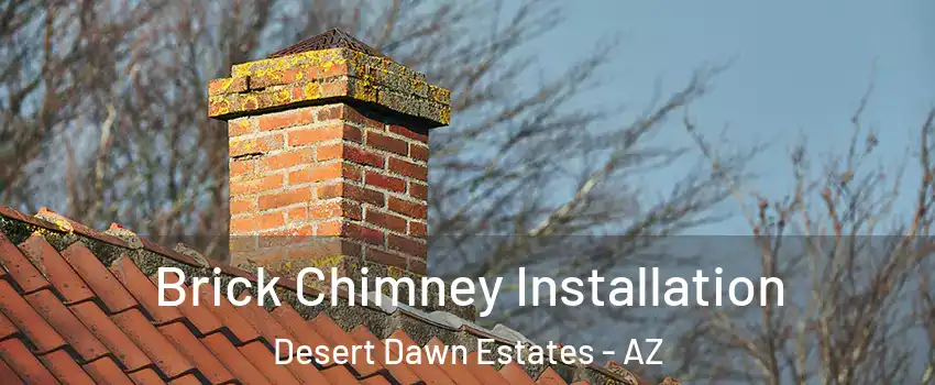Brick Chimney Installation Desert Dawn Estates - AZ
