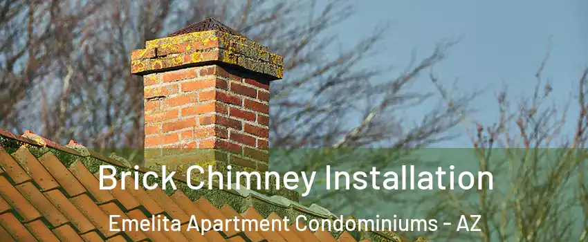 Brick Chimney Installation Emelita Apartment Condominiums - AZ