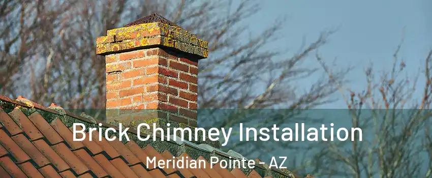 Brick Chimney Installation Meridian Pointe - AZ