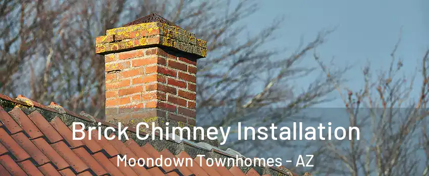 Brick Chimney Installation Moondown Townhomes - AZ