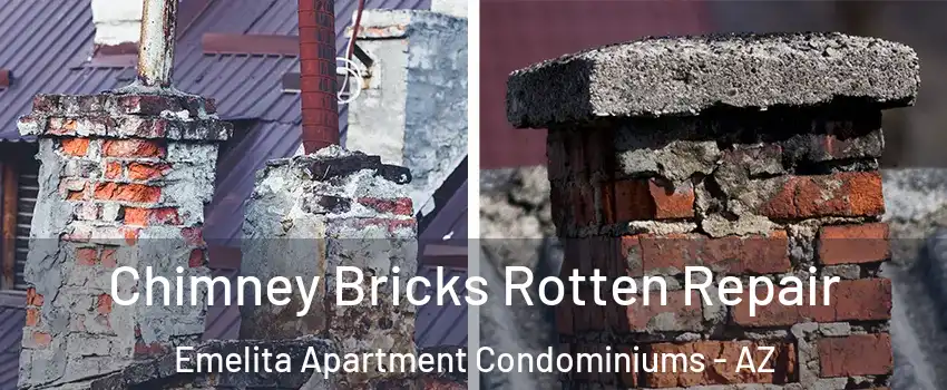 Chimney Bricks Rotten Repair Emelita Apartment Condominiums - AZ