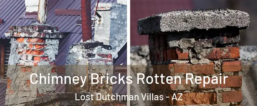 Chimney Bricks Rotten Repair Lost Dutchman Villas - AZ