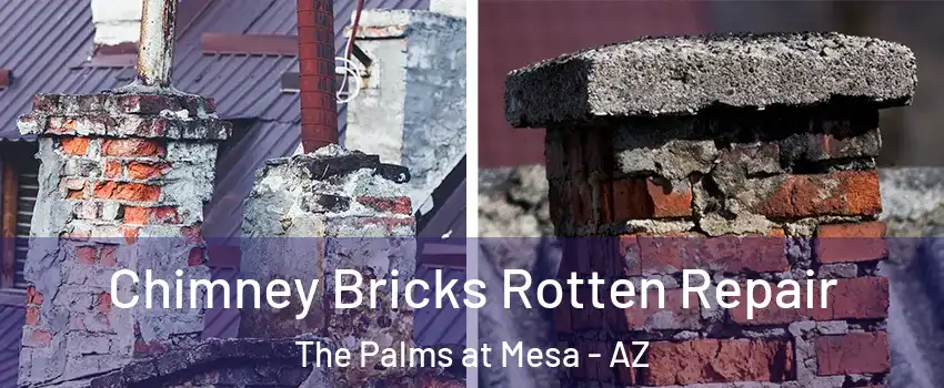 Chimney Bricks Rotten Repair The Palms at Mesa - AZ