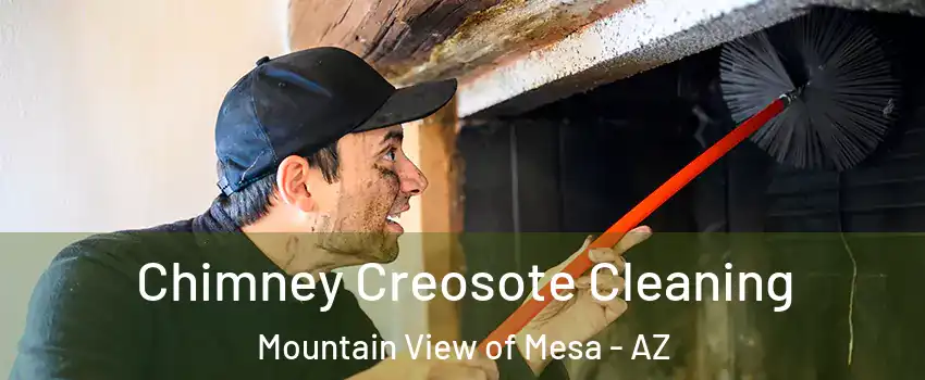 Chimney Creosote Cleaning Mountain View of Mesa - AZ