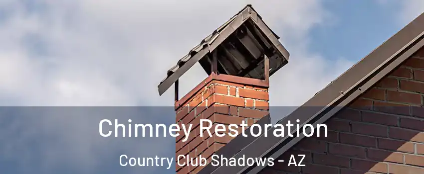 Chimney Restoration Country Club Shadows - AZ
