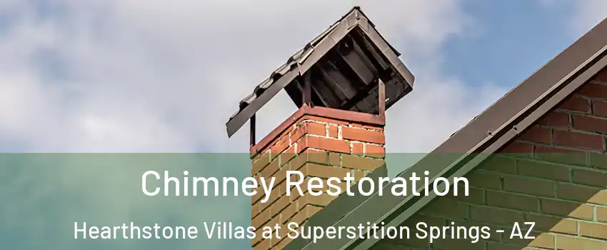 Chimney Restoration Hearthstone Villas at Superstition Springs - AZ
