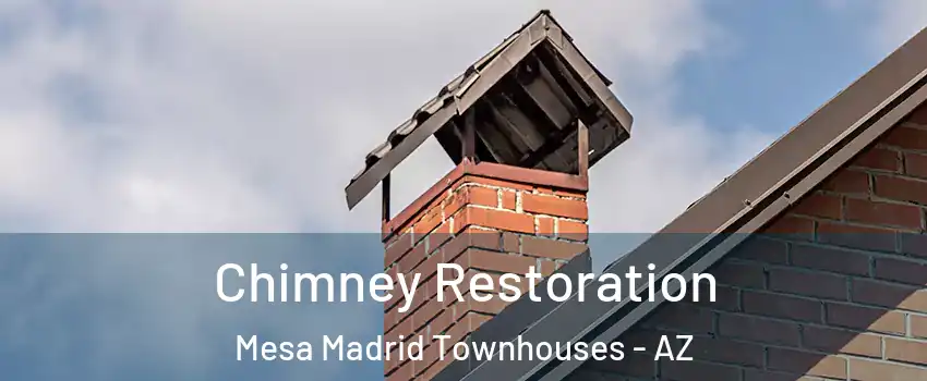 Chimney Restoration Mesa Madrid Townhouses - AZ