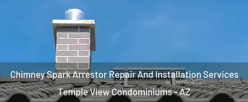 Chimney Spark Arrestor Repair And Installation Services Temple View Condominiums - AZ