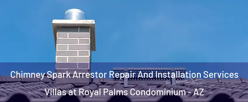 Chimney Spark Arrestor Repair And Installation Services Villas at Royal Palms Condominium - AZ