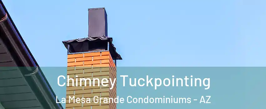 Chimney Tuckpointing La Mesa Grande Condominiums - AZ