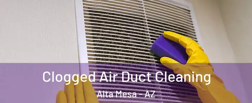 Clogged Air Duct Cleaning Alta Mesa - AZ