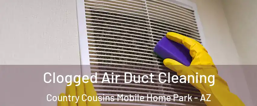 Clogged Air Duct Cleaning Country Cousins Mobile Home Park - AZ