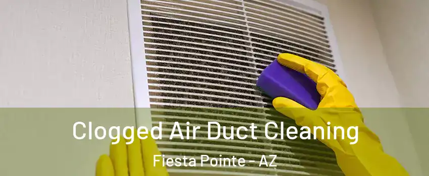 Clogged Air Duct Cleaning Fiesta Pointe - AZ
