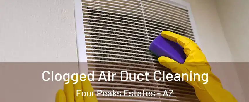 Clogged Air Duct Cleaning Four Peaks Estates - AZ