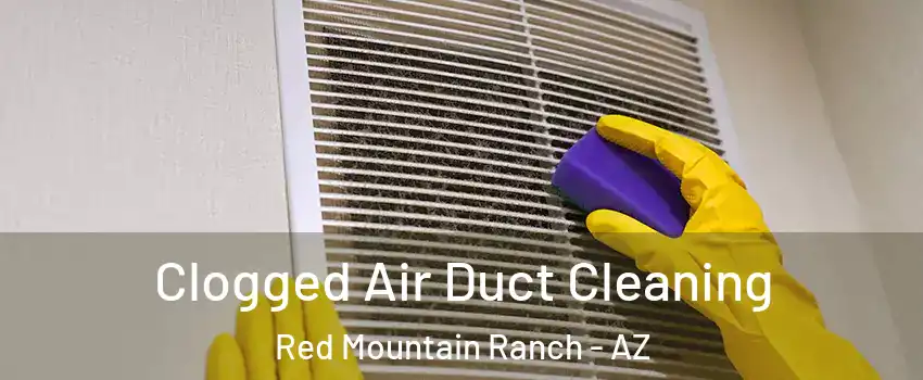 Clogged Air Duct Cleaning Red Mountain Ranch - AZ