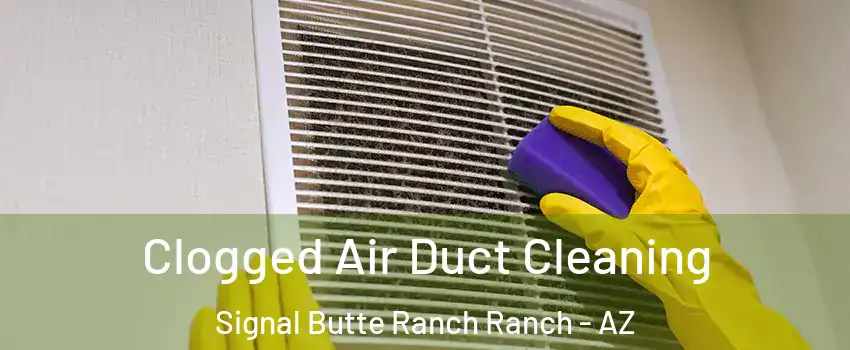 Clogged Air Duct Cleaning Signal Butte Ranch Ranch - AZ