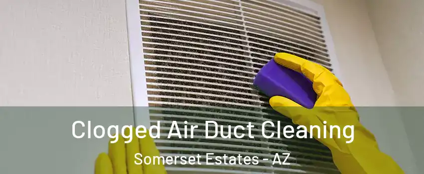 Clogged Air Duct Cleaning Somerset Estates - AZ