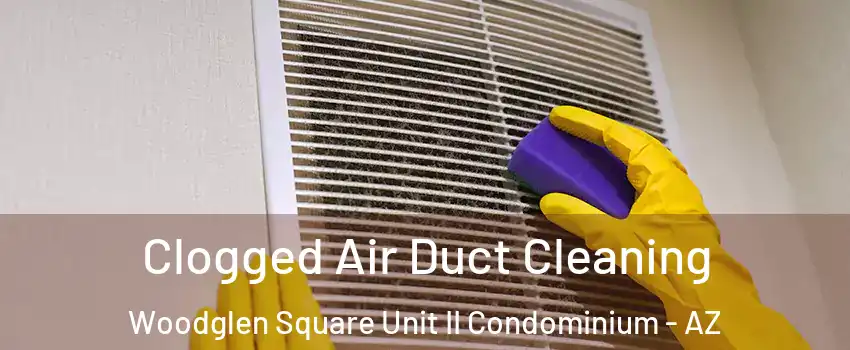Clogged Air Duct Cleaning Woodglen Square Unit II Condominium - AZ