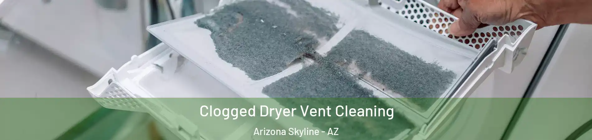 Clogged Dryer Vent Cleaning Arizona Skyline - AZ
