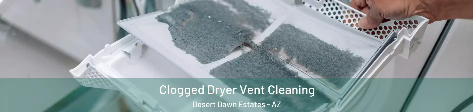 Clogged Dryer Vent Cleaning Desert Dawn Estates - AZ