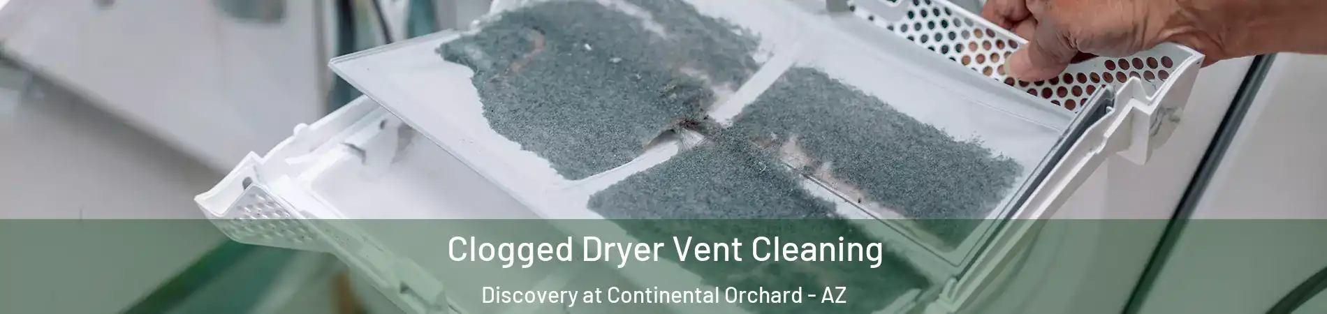 Clogged Dryer Vent Cleaning Discovery at Continental Orchard - AZ