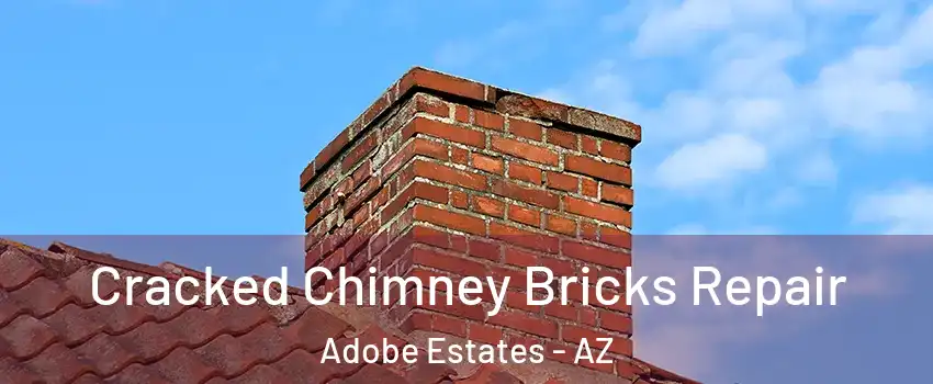 Cracked Chimney Bricks Repair Adobe Estates - AZ