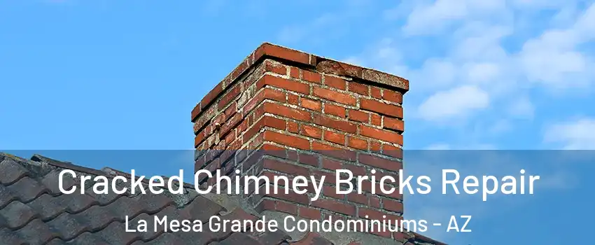 Cracked Chimney Bricks Repair La Mesa Grande Condominiums - AZ