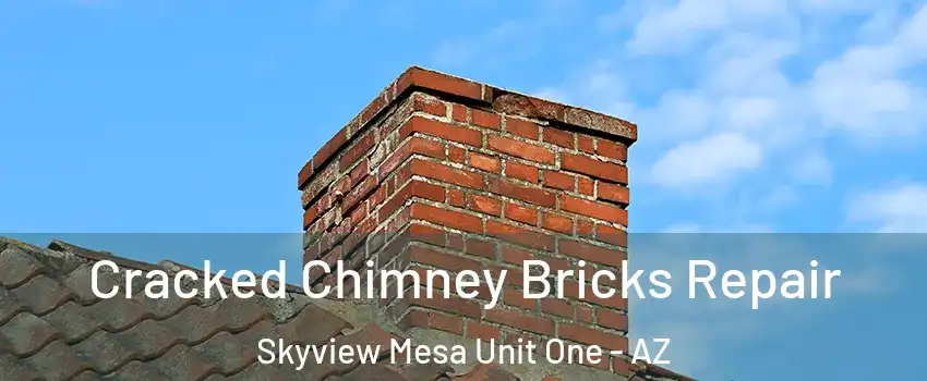 Cracked Chimney Bricks Repair Skyview Mesa Unit One - AZ