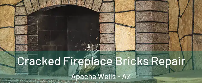 Cracked Fireplace Bricks Repair Apache Wells - AZ