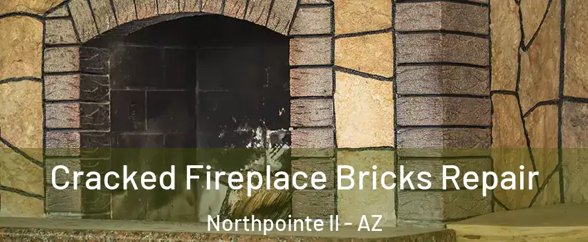 Cracked Fireplace Bricks Repair Northpointe II - AZ