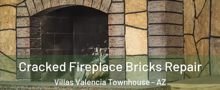 Cracked Fireplace Bricks Repair Villas Valencia Townhouse - AZ