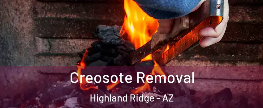 Creosote Removal Highland Ridge - AZ