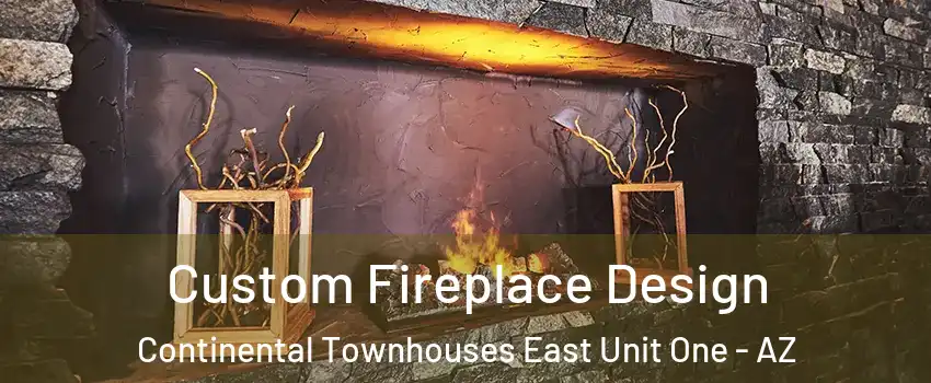 Custom Fireplace Design Continental Townhouses East Unit One - AZ