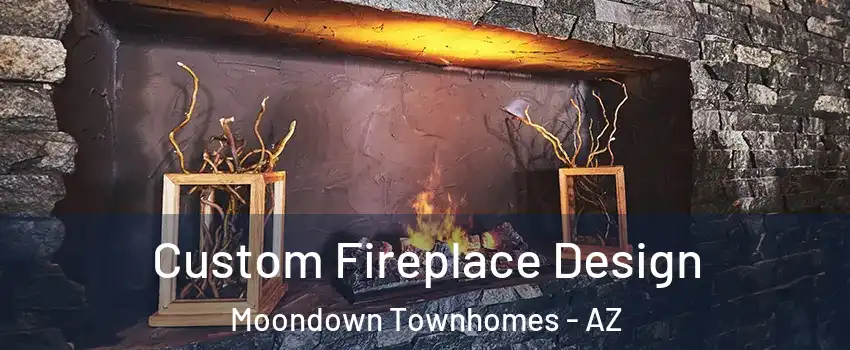 Custom Fireplace Design Moondown Townhomes - AZ
