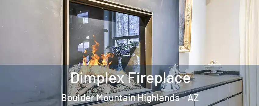 Dimplex Fireplace Boulder Mountain Highlands - AZ