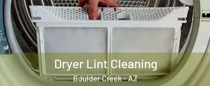 Dryer Lint Cleaning Boulder Creek - AZ