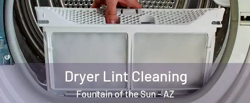 Dryer Lint Cleaning Fountain of the Sun - AZ