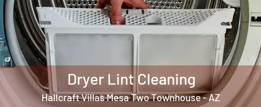 Dryer Lint Cleaning Hallcraft Villas Mesa Two Townhouse - AZ