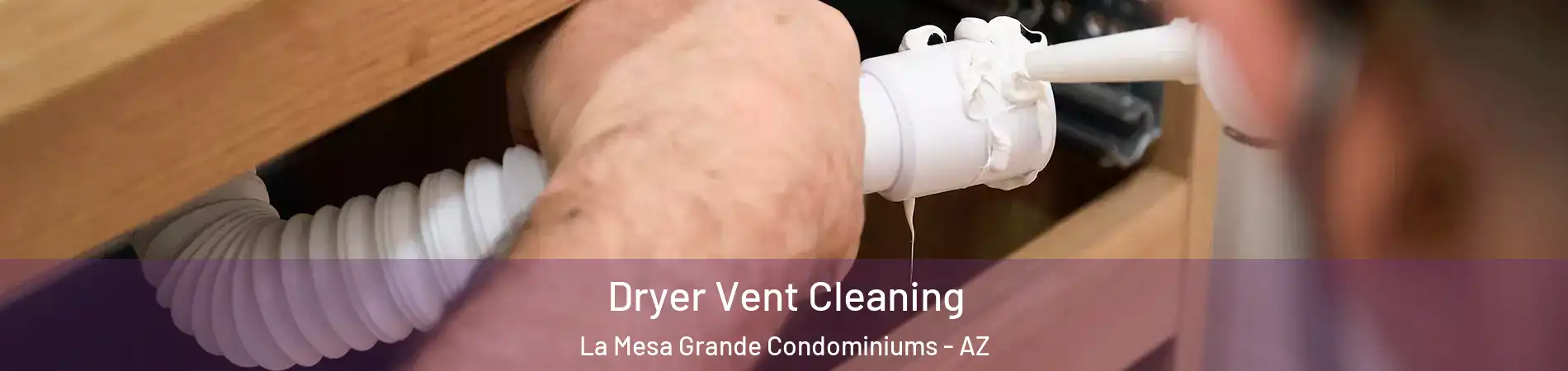 Dryer Vent Cleaning La Mesa Grande Condominiums - AZ