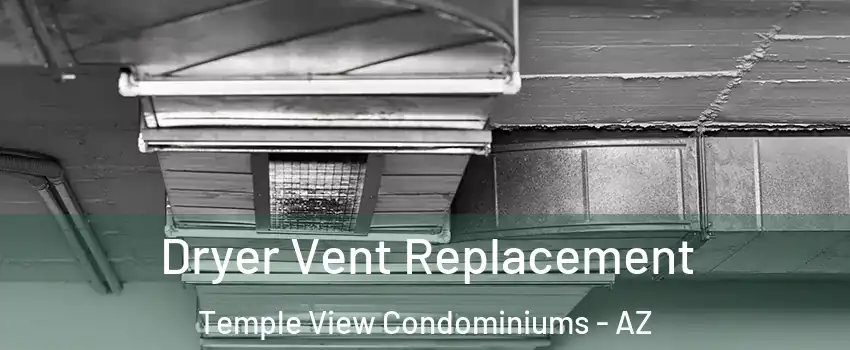 Dryer Vent Replacement Temple View Condominiums - AZ