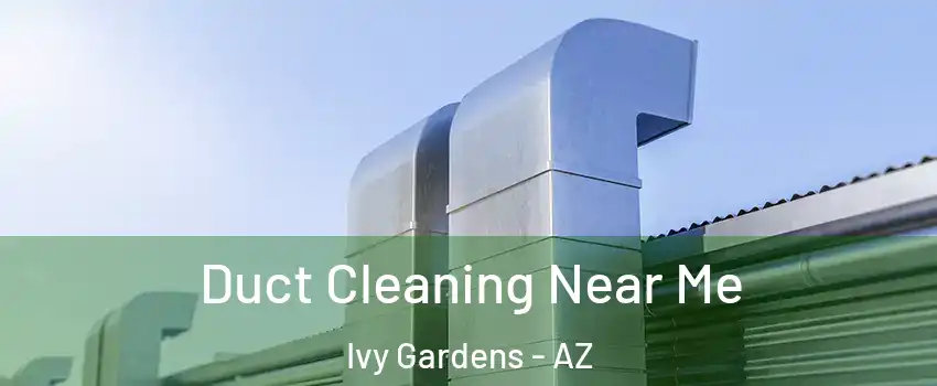 Duct Cleaning Near Me Ivy Gardens - AZ