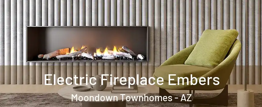 Electric Fireplace Embers Moondown Townhomes - AZ