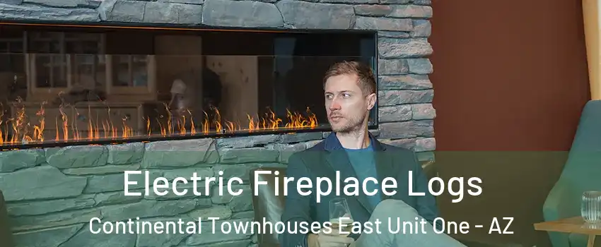 Electric Fireplace Logs Continental Townhouses East Unit One - AZ