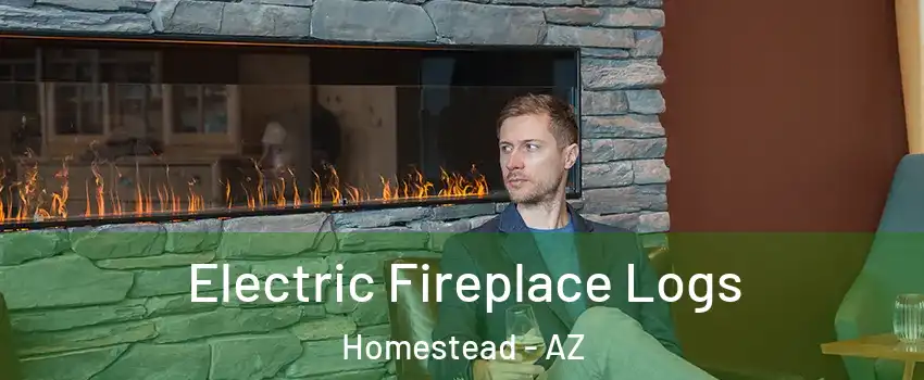 Electric Fireplace Logs Homestead - AZ