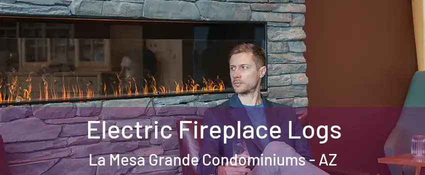 Electric Fireplace Logs La Mesa Grande Condominiums - AZ