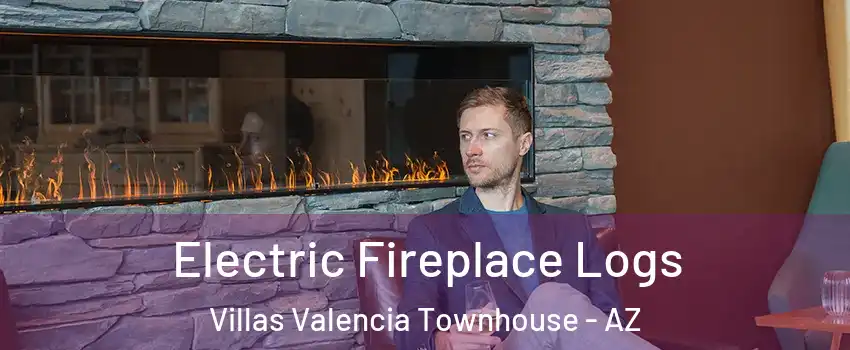 Electric Fireplace Logs Villas Valencia Townhouse - AZ
