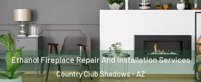 Ethanol Fireplace Repair And Installation Services Country Club Shadows - AZ
