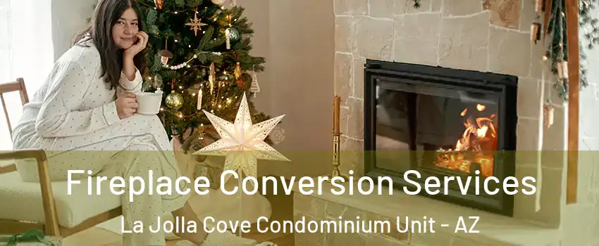 Fireplace Conversion Services La Jolla Cove Condominium Unit - AZ