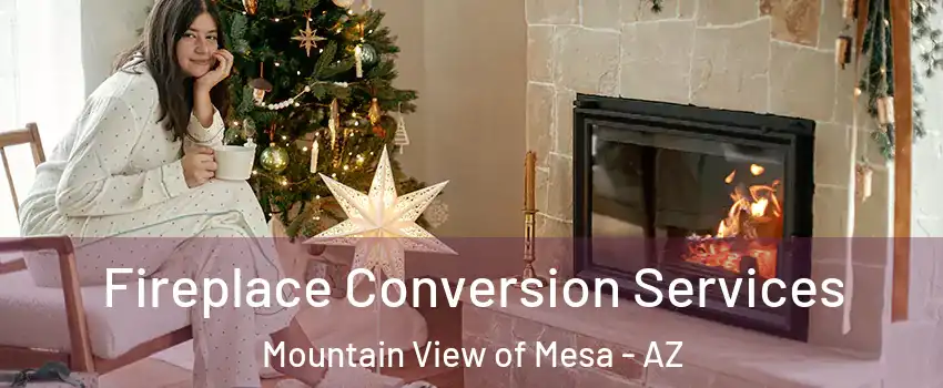 Fireplace Conversion Services Mountain View of Mesa - AZ